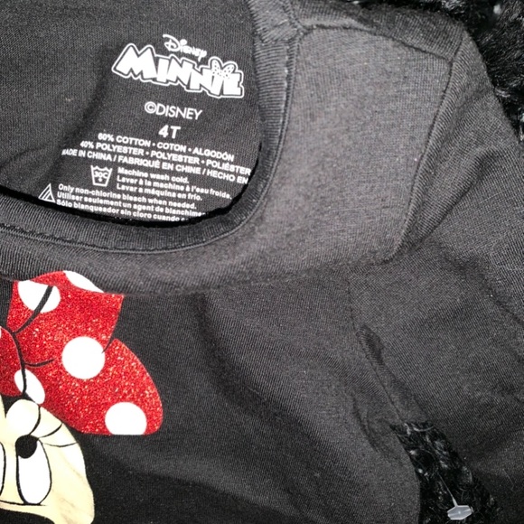 Disney Minnie Mouse peekaboo top size 4 NWOT - Picture 3 of 4